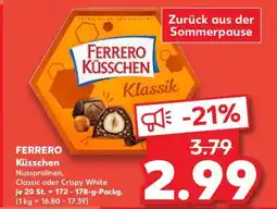 Kaufland Ferrero Küsschen Angebot