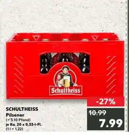 Kaufland SCHULTHEISS Pilsener Angebot