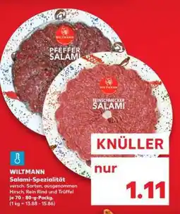 Kaufland WILTMANN Salami-Spezialität Angebot