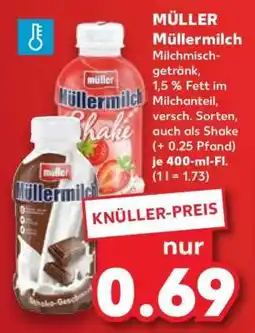 Kaufland MÜLLER Müllermilch Angebot