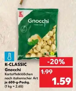 Kaufland K-CLASSIC Gnocchi Angebot