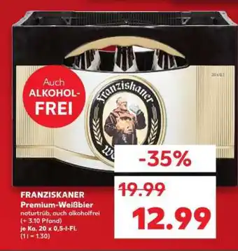 Kaufland FRANZISKANER Premium- Weißbier Angebot