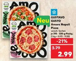 Kaufland GUSTAVO GUSTO Amore Napoli Pizza Angebot