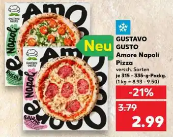 Kaufland GUSTAVO GUSTO Amore Napoli Pizza Angebot