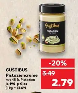 Kaufland GUSTIBUS Pistaziencreme Angebot
