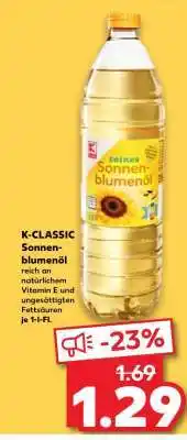 Kaufland K-CLASSIC Sonnenblumenöl Angebot