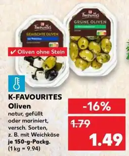 Kaufland K-FAVOURITES Oliven Angebot