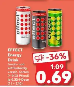 Kaufland EFFECT Energy Drink Angebot