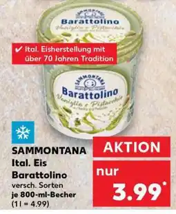 Kaufland SAMMONTANA Ital. Eis Barattolino Angebot