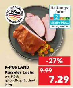 Kaufland K-PURLAND Kasseler Lachs Angebot