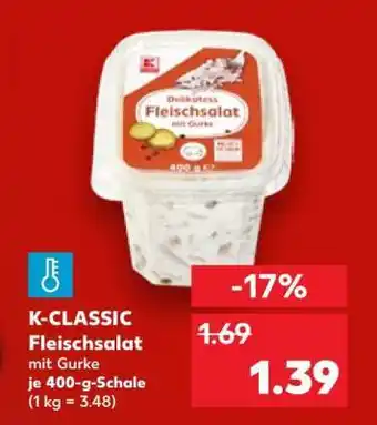 Kaufland K-CLASSIC Fleischsalat Angebot