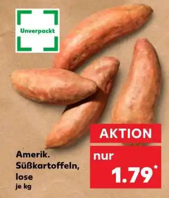 Kaufland Amerik. Süßkartoffeln, lose Angebot