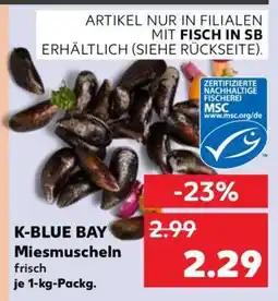Kaufland K-BLUE BAY Miesmuscheln Angebot