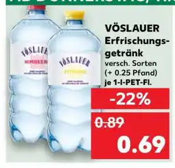Kaufland VÖSLAUER Erfrischungsgetränk Angebot