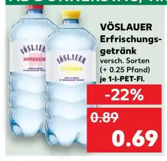 Kaufland VÖSLAUER Erfrischungsgetränk Angebot