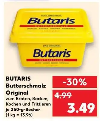 Kaufland BUTARIS Butterschmalz Original Angebot