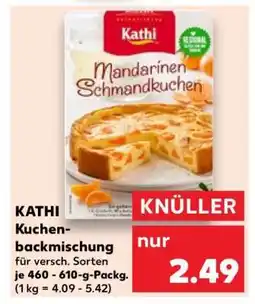 Kaufland Kathi Kuchenbackmischung Angebot