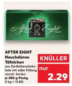 Kaufland AFTER EIGHT Hauchdünne Täfelchen Angebot