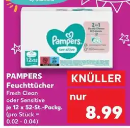 Kaufland PAMPERS Feuchttücher Angebot