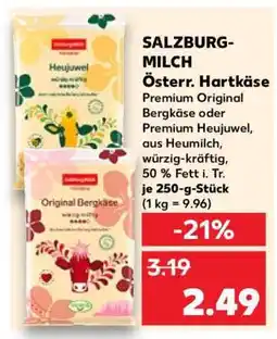 Kaufland SALZBURG-MILCH Österr. Hartkäse Angebot