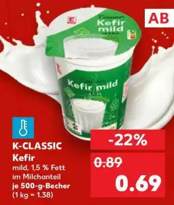 Kaufland K-CLASSIC Kefir Angebot