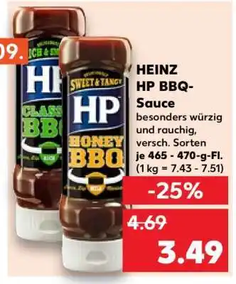 Kaufland HEINZ HP BBQ Sauce Angebot