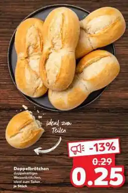Kaufland Doppelbrötchen Angebot
