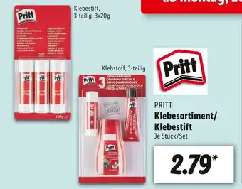 Lidl Pritt klebesortiment/klebestift Angebot