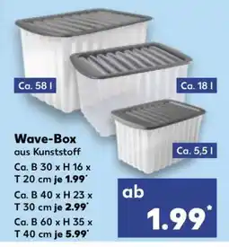 Kaufland Wave-Box Angebot