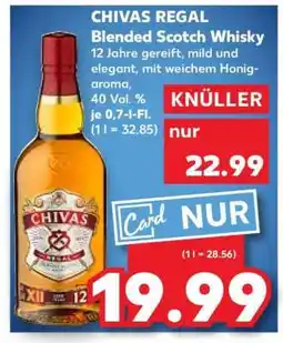 Kaufland CHIVAS REGAL Blended Scotch Whisky Angebot
