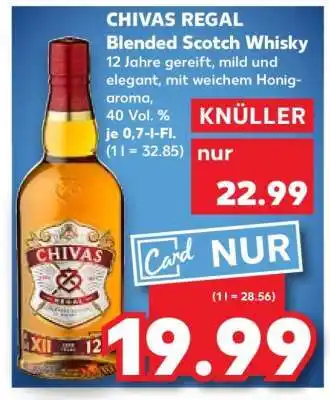 Kaufland CHIVAS REGAL Blended Scotch Whisky Angebot