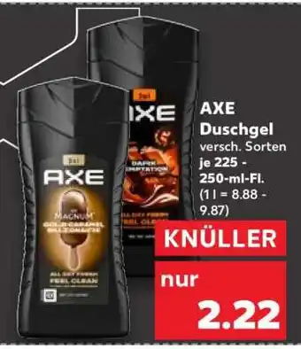 Kaufland AXE Duschgel Angebot