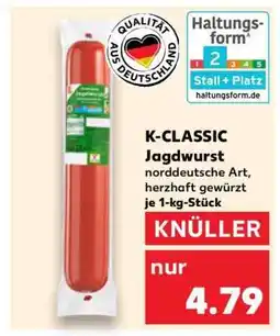 Kaufland K-CLASSIC Jagdwurst Angebot