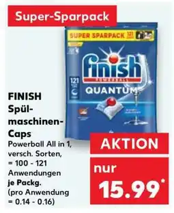 Kaufland FINISH Spülmaschinen-Caps Angebot