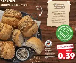 Kaufland Bauernbrötchen mit Saaten Angebot
