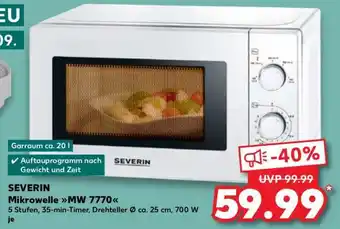 Kaufland Mikrowelle MW 7770 Angebot