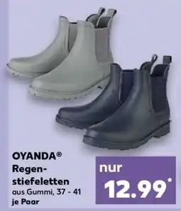 Kaufland OYANDA Regenstiefeletten Angebot
