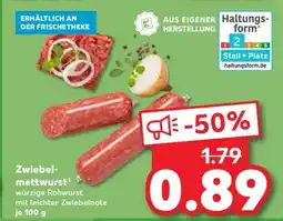 Kaufland Zwiebelmettwurst Angebot
