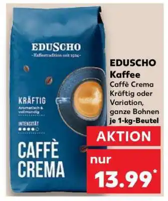 Kaufland Eduscho Kaffee Angebot