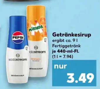 Kaufland Getränkesirup Angebot