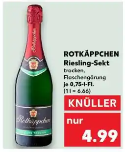Kaufland ROTKÄPPCHEN Riesling-Sekt Angebot
