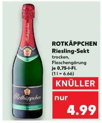 Kaufland ROTKÄPPCHEN Riesling-Sekt Angebot
