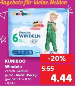 Kaufland KUNIBOO Windeln Angebot