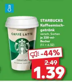 Kaufland STARBUCKS Kaffee­misch­getränk Angebot