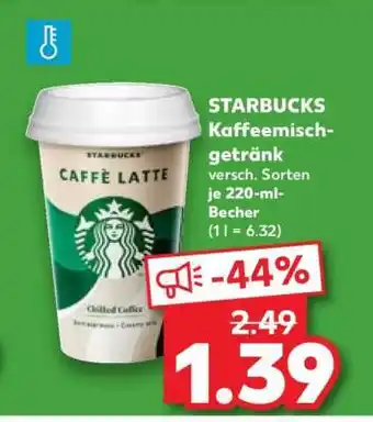 Kaufland STARBUCKS Kaffee­misch­getränk Angebot