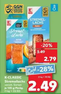 Kaufland K-CLASSIC Stremellachs Angebot