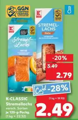 Kaufland K-CLASSIC Stremellachs Angebot