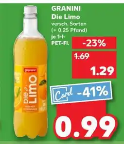 Kaufland GRANINI Die Limo Angebot