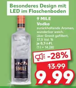 Kaufland 9 MILE Vodka Angebot