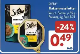 Aldi Süd SHEBA Katzenfutter Angebot